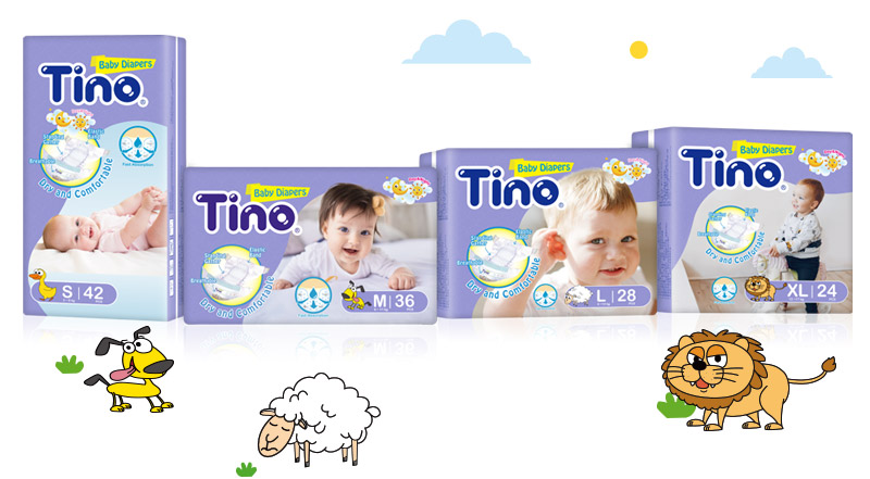 Tino頂級柔棉4D空氣感嬰兒紙尿褲 Tino頂級柔棉4D空氣感嬰兒紙尿褲