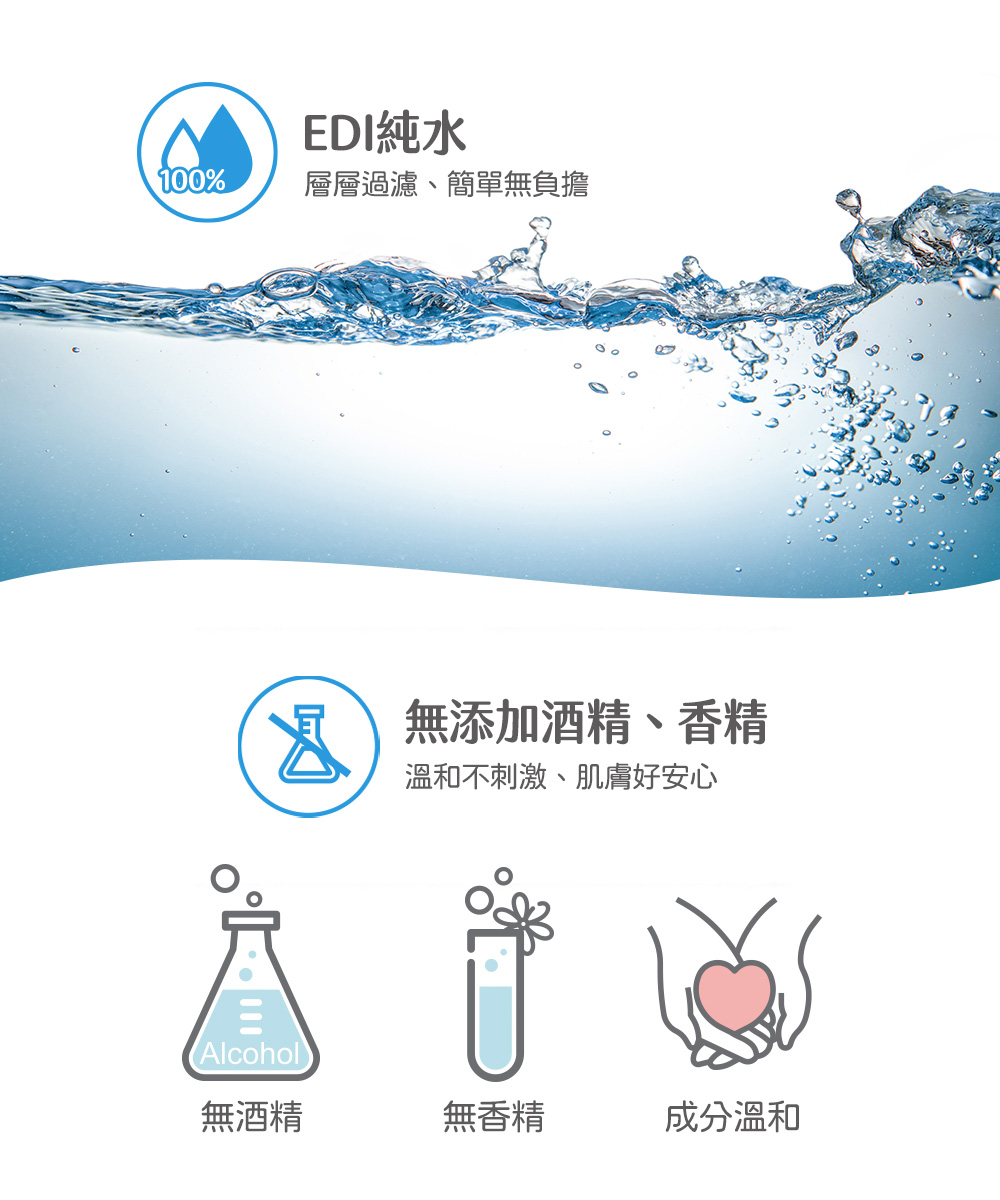 Tino 純水濕巾 產品介紹