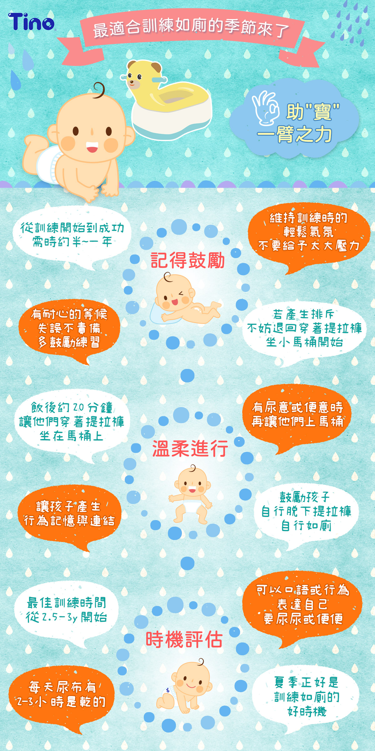 育兒寶典 新手媽媽：訓練如廁